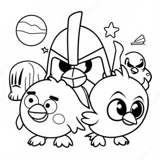 Angry Birds Star Wars Coloring Page 52762-42235