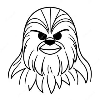 Chewbacca Angry Bird Coloring Page 52763-42238