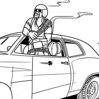 Mad Max Fury Road Coloring Page 52782-42250