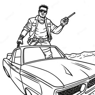 Mad Max Fury Road Coloring Page 52782-42252