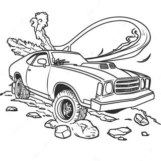 Post Apocalyptic Mad Max Coloring Page 52783-42255