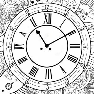 Telling Time Workpages Coloring Pages