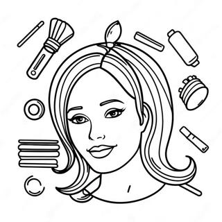 Hair Salon Coloring Page 52812-42274