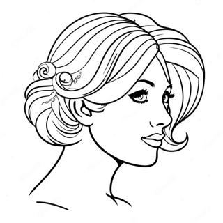 Hair Salon Coloring Page 52812-42276