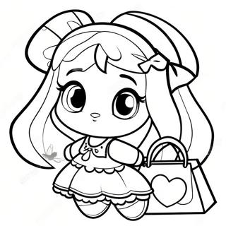 Shoppies Coloring Pages