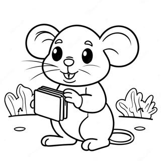 If You Take A Mouse To School Coloring Page 52862-42318