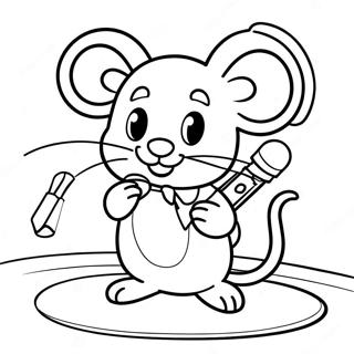 If You Take A Mouse To School Coloring Page 52862-42319