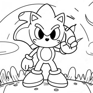 Sonic Lost World Coloring Pages