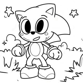 Colorful Sonic In Lost World Coloring Page 52883-42333