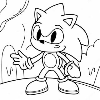 Colorful Sonic In Lost World Coloring Page 52883-42335