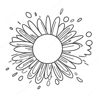 Colorful Explosion Coloring Page 52893-42342