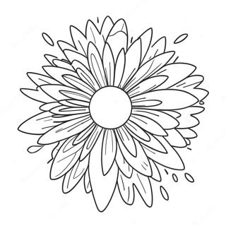 Colorful Explosion Coloring Page 52893-42343