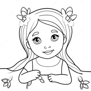 A For Adley Coloring Pages