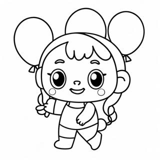 A For Adley Coloring Pages