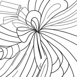 Colorful Ribbons Coloring Page 52972-42402