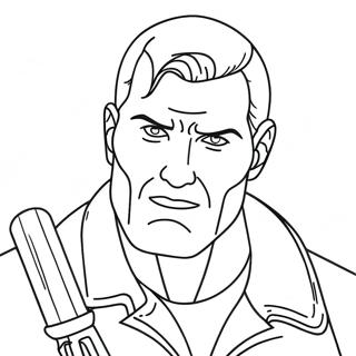 Action Heroes Coloring Page 52992-42431