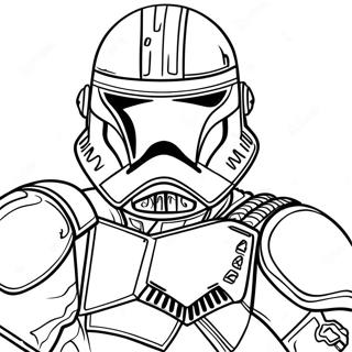 Captain Rex Coloring Pages