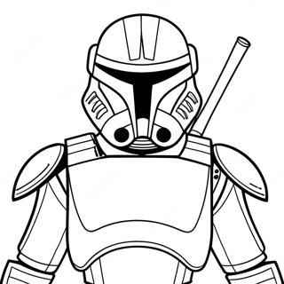 Captain Rex Coloring Page 53042-42458