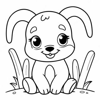 Cute Baby Animal Coloring Page 53063-42477