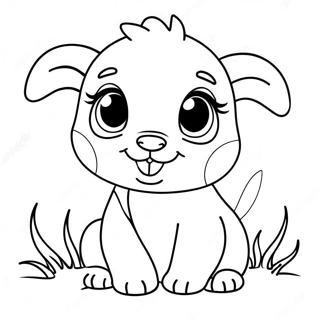 Cute Baby Animal Coloring Page 53063-42478