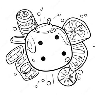 Jolly Rancher Candy Outline Coloring Page 53132-43094