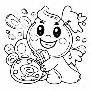 Jolly Rancher Candy Outline Coloring Page 53132-43096