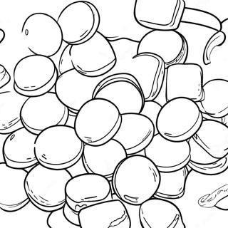 Jolly Rancher Outline Coloring Pages