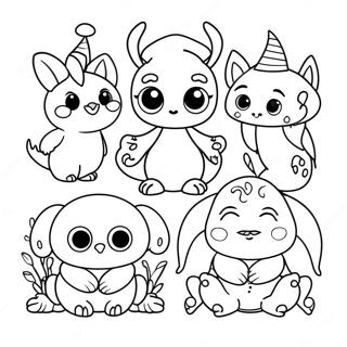 Gender Neutral Fantasy Creatures Coloring Page 53143-42538