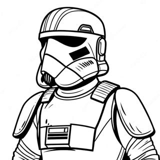 Scout Trooper Coloring Page 53162-42551