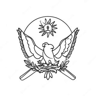 Haiti Flag Coloring Page 53172-42568