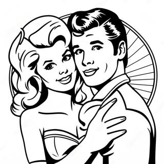 Grease Movie Poster Coloring Page 53182-42563