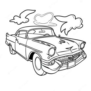 Grease Lightning Car Coloring Page 53183-42569