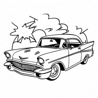 Grease Lightning Car Coloring Page 53183-42570