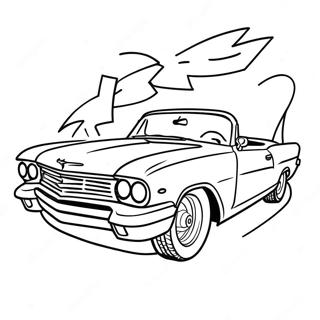 Grease Lightning Car Coloring Page 53183-42572