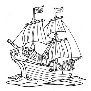 Lego Pirate Coloring Pages