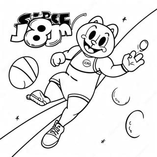 Space Jam Coloring Pages