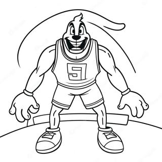 Space Jam Coloring Page 531-423