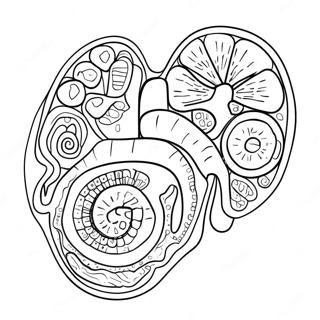 Digestive System Coloring Pages