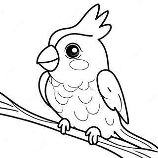 Cockatiel Coloring Page 53232-42602