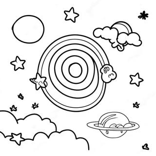 Night Time Coloring Pages