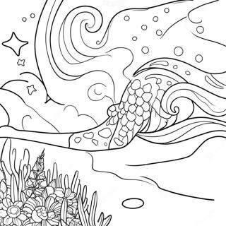 Starry Night Coloring Page 53273-42642