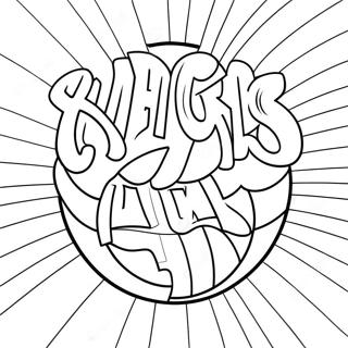 Knicks Logo Coloring Page 53292-42655