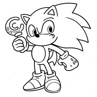 Sonic The Hedgehog Coloring Page 5331-4428