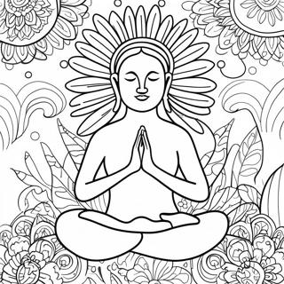 Mindfulness Art Therapy Coloring Page 53322-42678