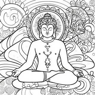 Mindfulness Art Therapy Coloring Page 53322-42679