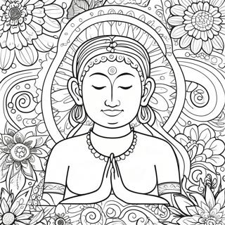 Mindfulness Art Therapy Coloring Page 53322-42680