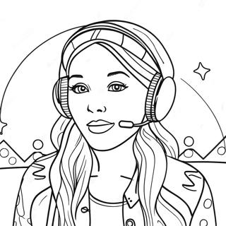 Song Lyric Coloring Page 53332-42688