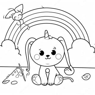 Rainbow Friends Lookie Coloring Page 53382-42727