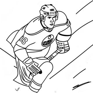 Connor Mcdavid Action Shot Coloring Page 53432-42768