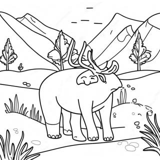 Tundra Coloring Pages